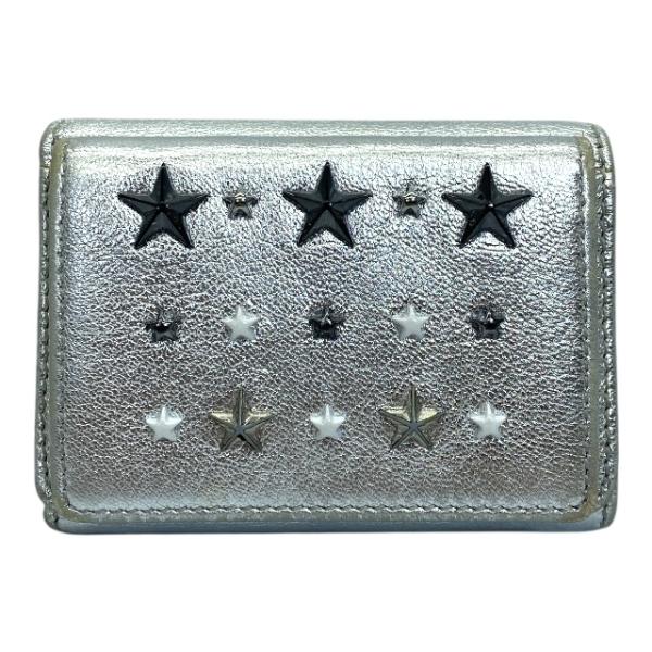 JIMMY CHOO（ジミーチュウ） 財布 三つ折り財布 折り財布 コンパクト