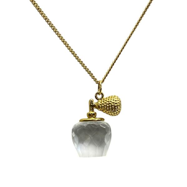 SWAROVSKI（スワロフスキー） パフューム 香水瓶 モチーフ ペンダント