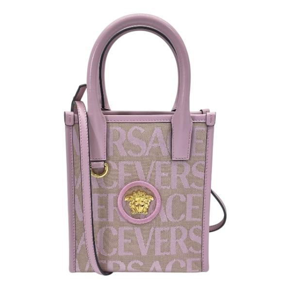 VERSACE 【未使用】VERSACE ヴェルサーチ オールオーバー ショルダー 