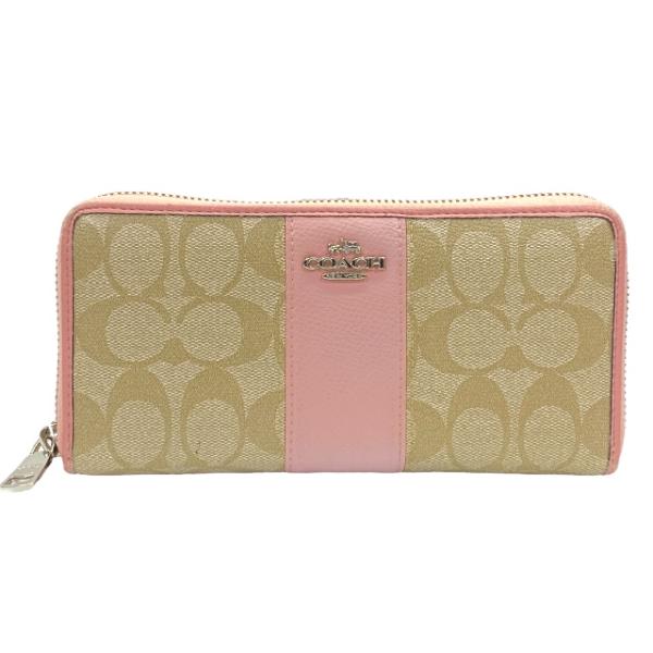 COACH コーチ 長財布 財布 ロングウォレット ラウンドファスナー