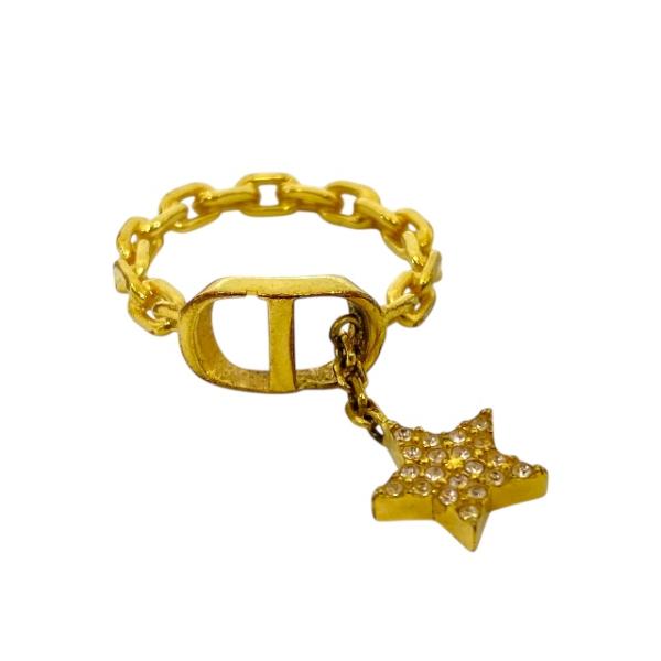 Dior PETIT CD リング　S 指輪 手元のアクセントに♪】Dior☆Petit CD リング (Dior/指輪