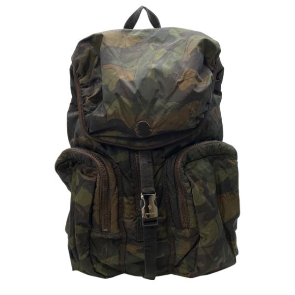 モンクレールロゴ入りバックパック Moncler ロゴ バックパック | ブラック | FARFETCH JP