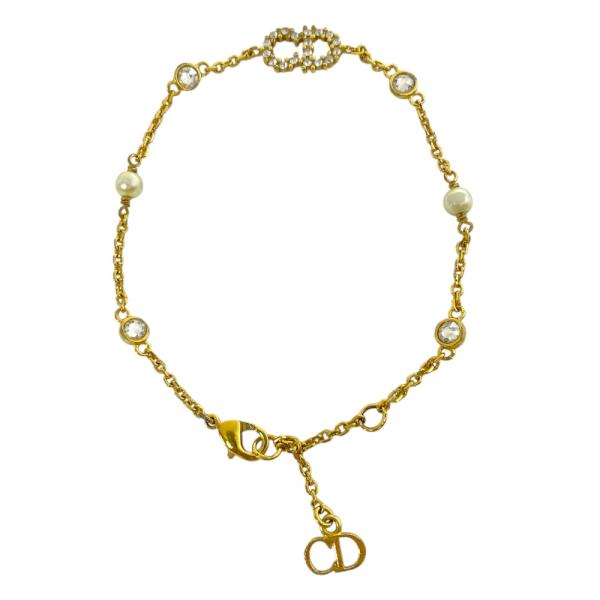 美品✨クリスチャンディオール♡クレール ディー リュヌ　ブレスレット　ゴールド Christian Dior（クリスチャン・ディオール） ディオール Clair D Lune