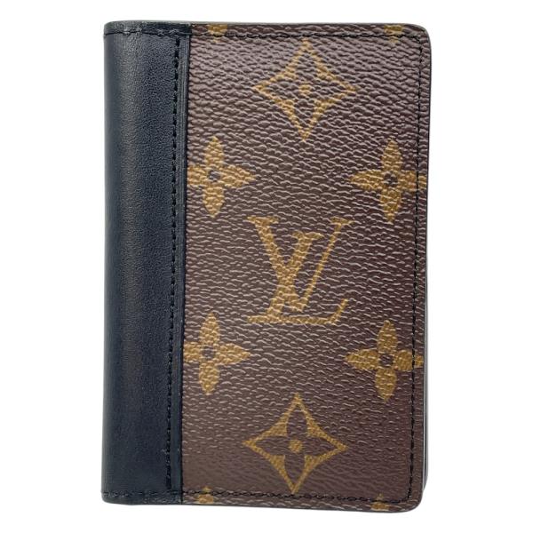 つ*ま様 Louis Vuitton ダークブラウン 名刺入れ LOUIS VUITTON（ルイ・ヴィトン） カードケース モノグラム・マカサー