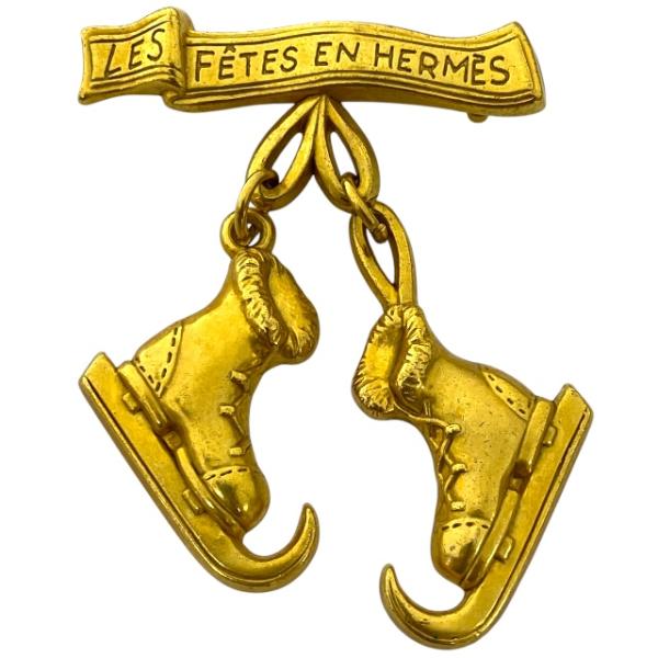 HERMES（エルメス） ブローチ ピンブローチ アクセサリー 小物