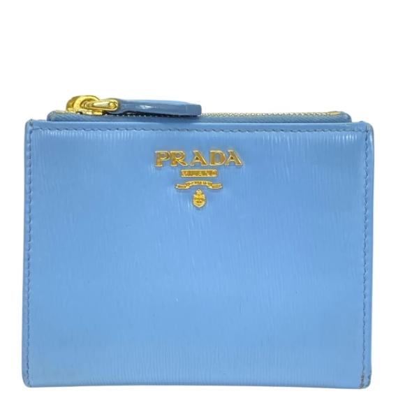 ⭐️新品未使用⭐️　PRADA　1ML024　二つ折り財布　レザーウォレット PRADA プラダ 1ML024 財布 二つ折り財布 折財布 コンパクトウォレット