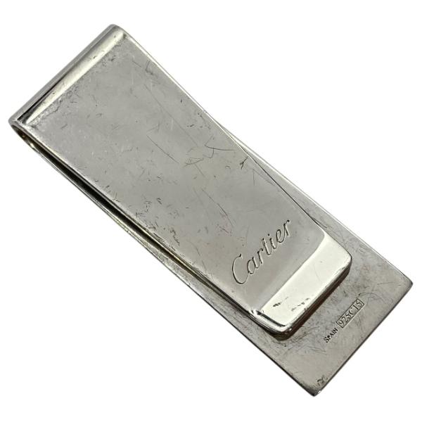Cartier（カルティエ） マネークリップ クリップ 小物 SV925 ロゴ