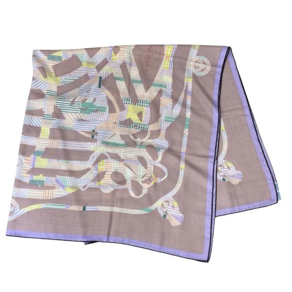 【美品】エルメス HERMES カヴァルカドゥール カシシル カレ140スカーフ HERMES（エルメス） Carre140 カレ140 Cavalcadour カヴァルカドゥール