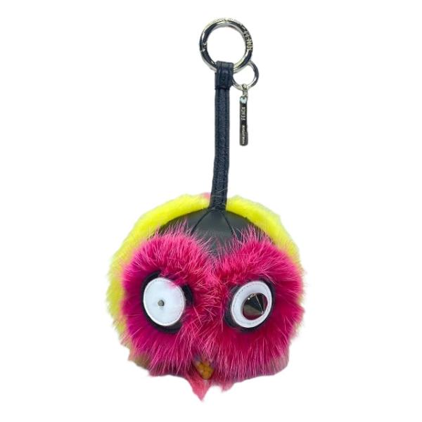 FENDI バグくん　ミンクチャーム 楽天市場】FENDI フェンディ バグくん USBホルダー キーホルダー