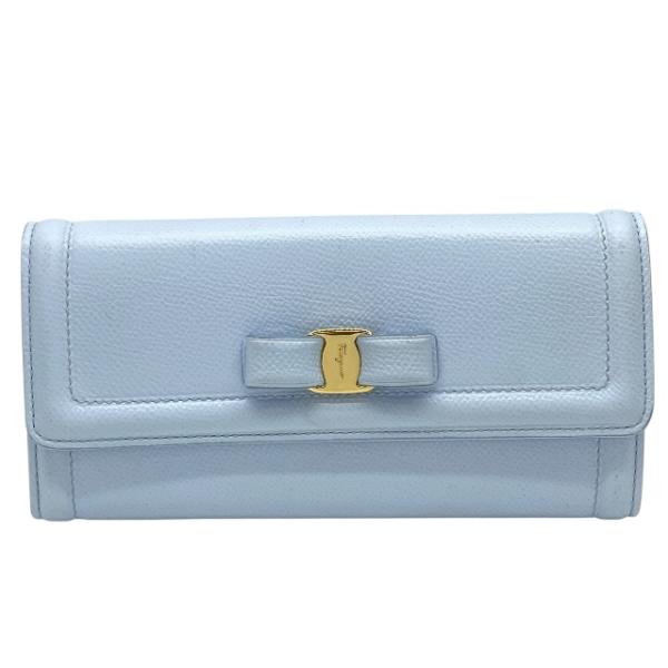 FERRAGAMO フェラガモ ヴァラリボン 長財布 財布 ロング