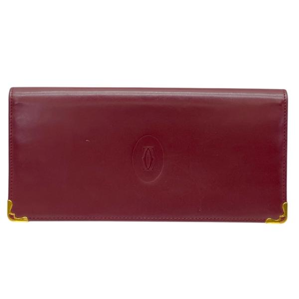 Cartier（カルティエ） マストライン 財布 長財布 ロングウォレット 二