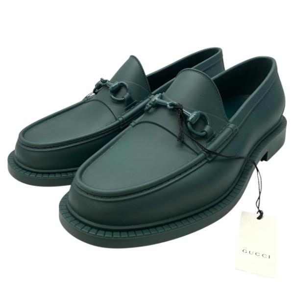 期間限定セール❗️GUCCIラバー ホースビット ローファー 29cm相当 11 GUCCI（グッチ） 【新品】GUCCI 771340 ホースビット ローファー