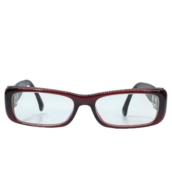 美品 シャネル 3202 ココマーク サングラス ボルドー 53□16 econext_0530-a0465y-r45b