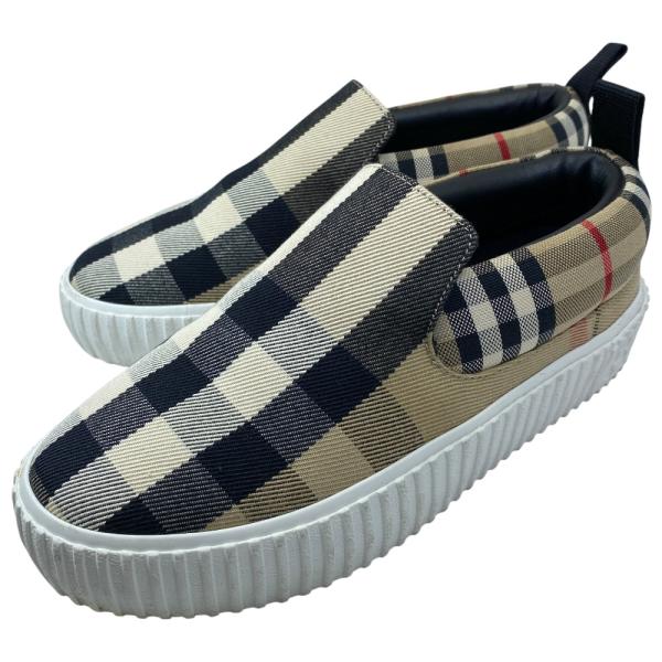 BURBERRY（バーバリー） ノバチェック スリッポン スニーカー キッズ