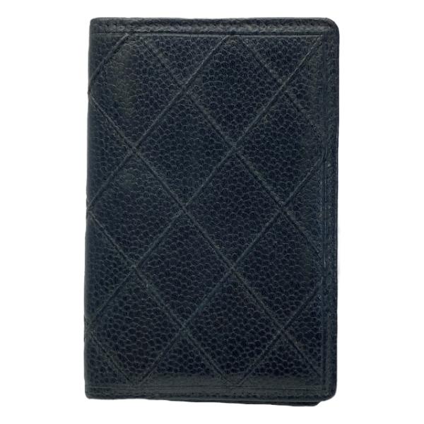 CHANEL（シャネル） ダブルステッチ ピコローレ マトラッセ キャビア