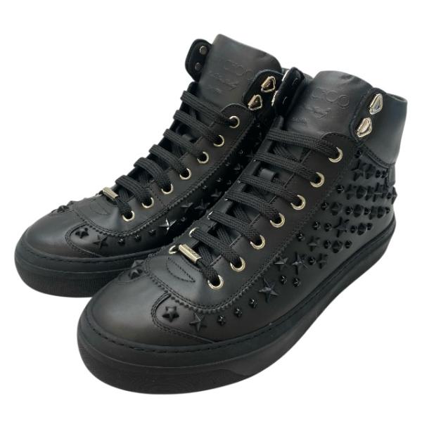 JIMMY CHOO（ジミーチュウ） ハイカット スニーカー シューズ スター