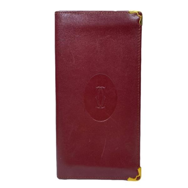 Cartier カルティエ マストライン 財布 長財布 ロングウォレット