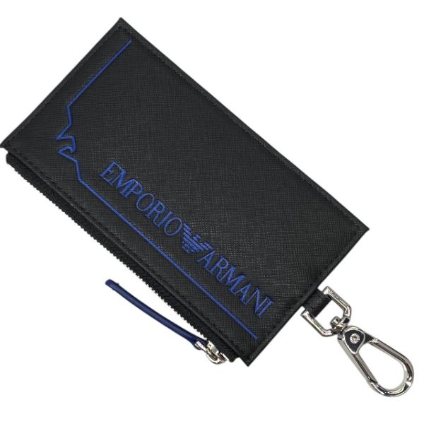エンポリオアルマーニ　新品　メンズ　ストラップ付きフラグメントケース(ブラック) econext_0701-a5587