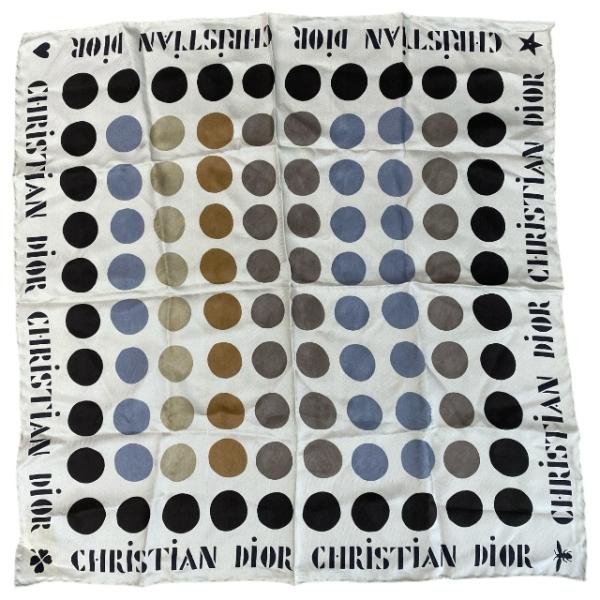 ●残り1点● Christian Dior/ディオール/スカーフ/ハンカチ/ Christian Dior 【未使用】Christian クリスチャン ディオール