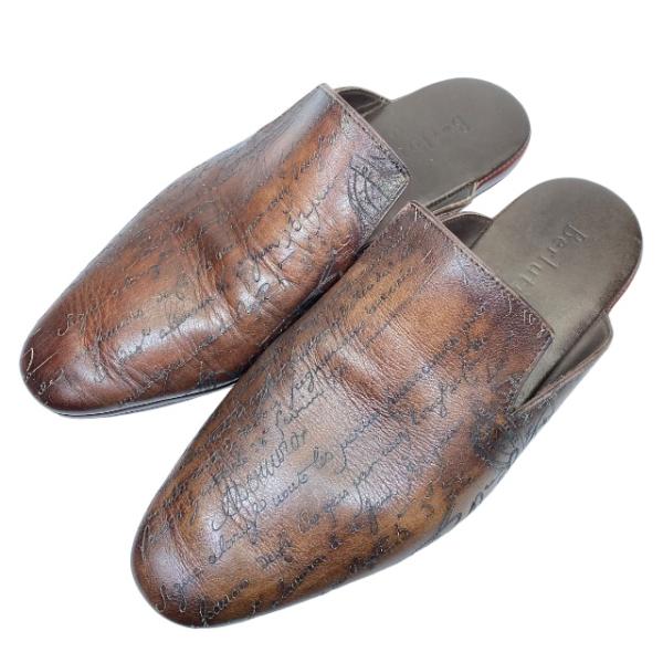 Berluti ベルルッティ カリグラフィ シューズ スリッポン Berluti ベルルッティ カリグラフィ シューズ スリッポン