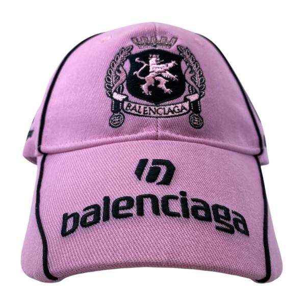 う*！様 BALENCIAGA ベースボールキャップ ピンク BALENCIAGA（バレンシアガ） 未使用 Paris Soccer Cap ベースボール