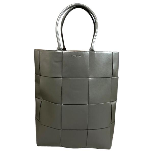 極美品✨ ボッテガべネタ トートバッグ 大容量 イントレチャート 旅行鞄 グレー BOTTEGA VENETA(ボッテガヴェネタ) / トートバッグ/ナイロン