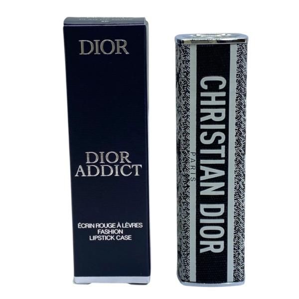 未使用 Christian Dior ディオール ディオール アディクト クチュール リップスティック ケース プラン ドゥ パリ(ブラック)