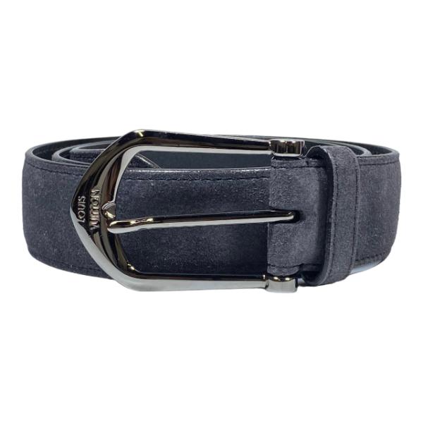Louis Vuitton グレー ベルト LOUIS VUITTON ルイヴィトン M6846 ベルト 小物 アクセサリー