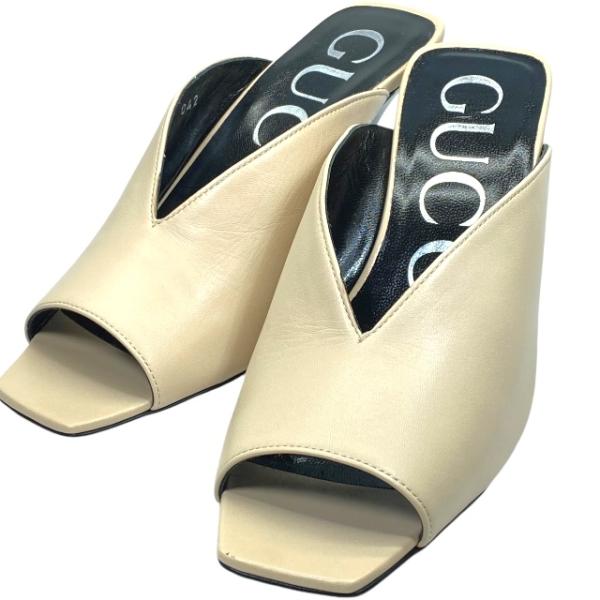 GUCCI（グッチ） 695309 パンプス ヒール ミュール シューズ オープン