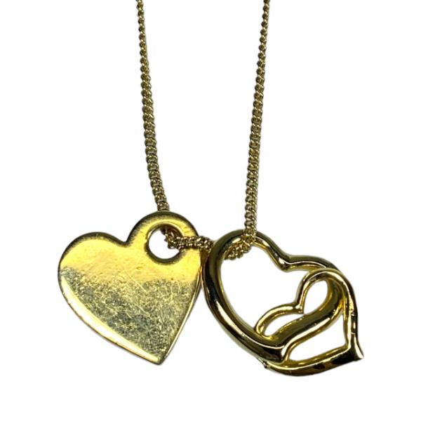 Cristian Dior ハート型ペンダントネックレス Christian Dior ハート型ネックレス クリスチャンディオール