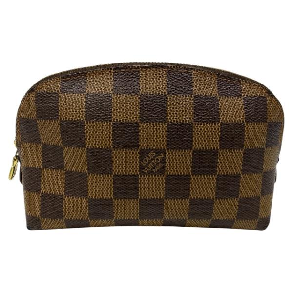 ルイ・ヴィトン ダミエ エベヌ ポシェットコスメティックPM N47516 LOUIS VUITTON（ルイ・ヴィトン） ルイ ヴィトン N47516 ポシェット