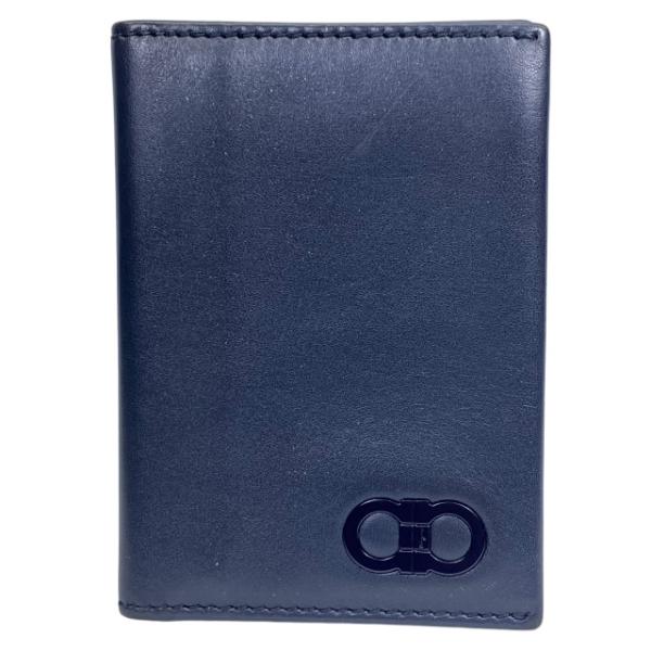 サルヴァトーレ フェラガモ ガンチーニ　2つ折り財布 パスケース　カードケース FERRAGAMO（フェラガモ） Salvatore Ferragamo サルヴァトーレ