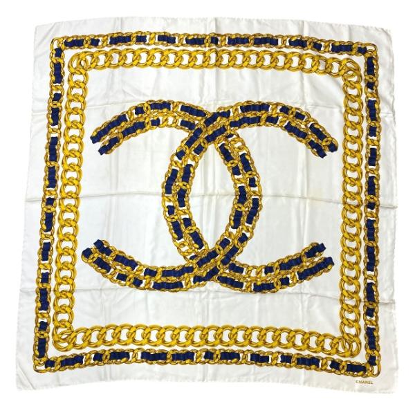 CHANEL シャネル 大判 スカーフ ストール アクセサリー 小物