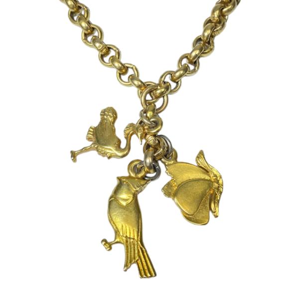 FERRAGAMO チェーンネックレス Salvatore Ferragamo サルヴァトーレフェラガモ ネックレス VARA