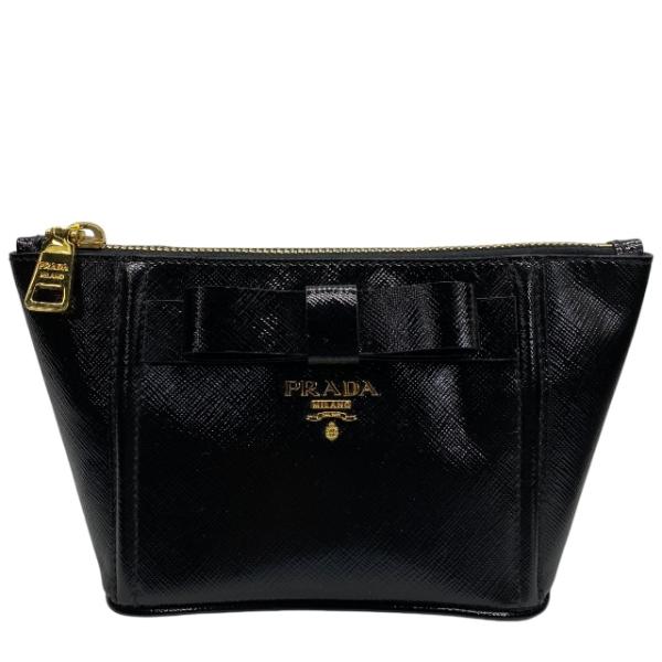 PRADA 【美品】PRADA プラダ 1N1745 ポーチ コスメポーチ 化粧