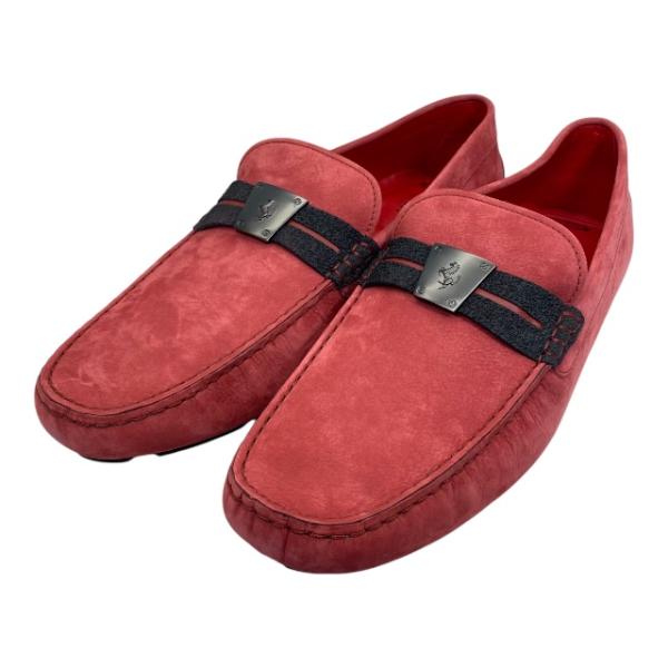 【新品未使用】TOD'S トッズ フェラーリ★ スエード　ローファー モカシン TOD'S 【未使用】TODS トッズ Ferrari フェラーリ ローファー