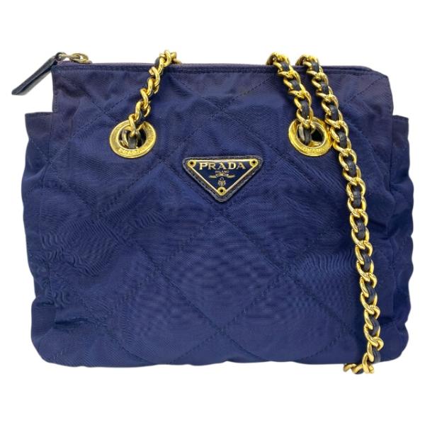 PRADA（プラダ） ショルダーバッグ チェーンバッグ ダブルチェーン