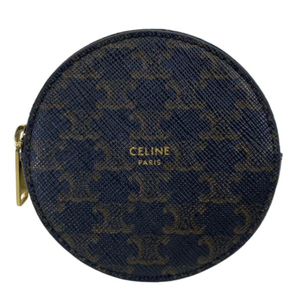 CELINE セリーヌ コインケース 小銭入れ コンパクト サークル型 CELINE セリーヌ コインケース 小銭入れ コンパクト サークル型