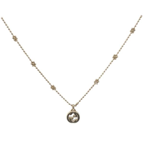 GUCCI グッチ フラワーモチーフ ネックレス ペンダント ボール
