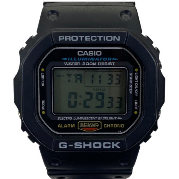 G-SHOCK DW-5600 ブラック デジタル腕時計 G-SHOCK】5600シリーズ / DW-5600RW-1JF （ブラック