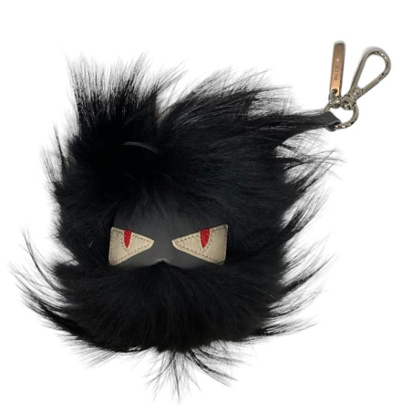 【美品】 FENDI フェンディ バッグチャーム モンスター ファー×レザー FENDI - 【未使用】FENDI モンスター ファー バッグチャーム バグズ