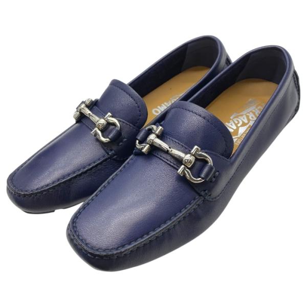 フェラガモ　ガンチーニ　ドライビングシューズ　新品未使用品 FERRAGAMO（フェラガモ） 美品 ガンチーニ ドライビングシューズ