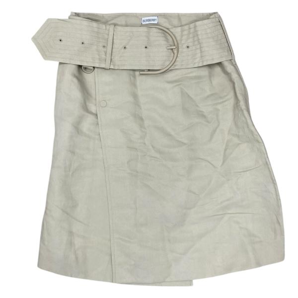 BURBERRY（バーバリー） 未使用 8087482 ラップミニスカート ツイル