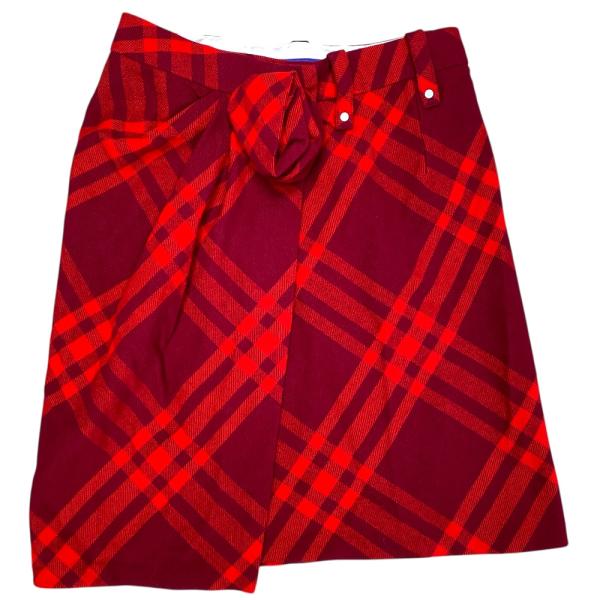 BURBERRY（バーバリー） 未使用 チェック ラップスカート ボトムス