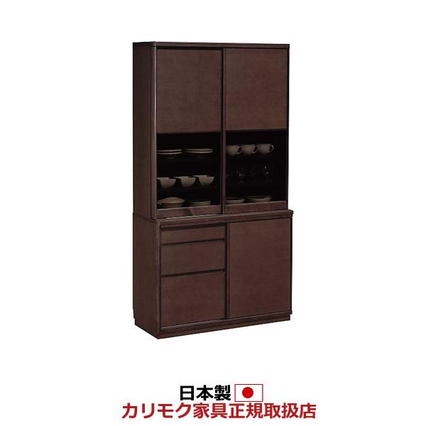 カリモク 食器棚 ET3910の上質な木質感と収納力