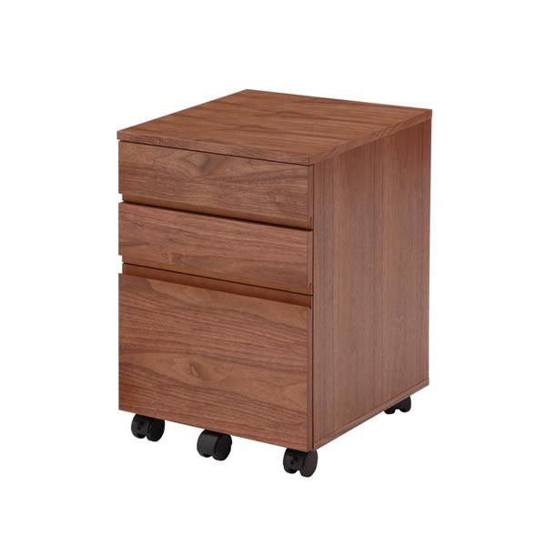 Walnut Chest ウォールナットチェスト デスクワゴン ブラウン IC-K