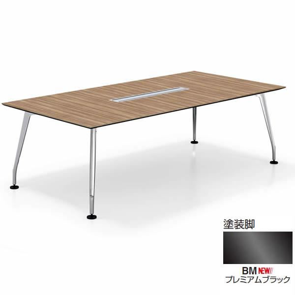 コクヨ SAIBI(サイビ) ミーティングテーブル スクエアタイプ（単体） 配線なし 塗装脚（プレミアムブラック） … DSX-K2412M-BM※2  :sd-xk2412as81:エコノミーオフィス - 通販 - Yahoo!ショッピング