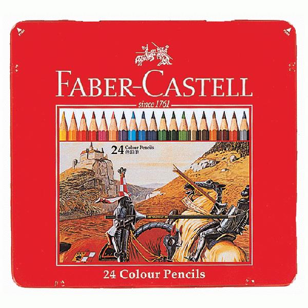 ファーバーカステル（FABER-CASTELL） 色鉛筆　24色セット　TFC-CP/24C