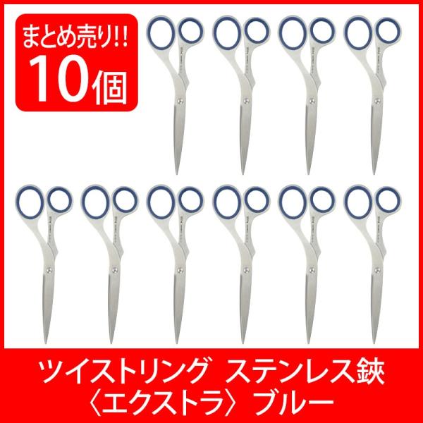 �v���X(PLUS) �͂��� �c�C�X�g�����O �X�e�����X�� �G�N�X�g�� �u���[ 10�{�Z�b�g SC-165TR 34-920