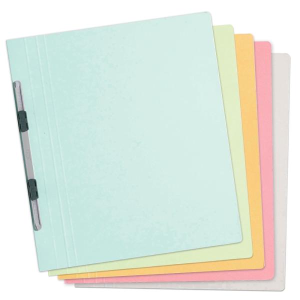 他サイト： プラス(PLUS) フラットファイル ノンステッチ A4-S 各色1冊 5冊パック 180枚とじ NO.025NP 78-320の商品画像